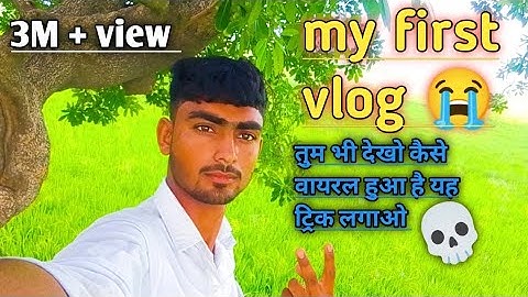my first vlog || viral ho gya 🎉 #myfirstvlog 