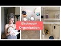Minimalist Bathroom Organization