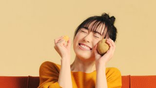 福原遥出演／カルビー「ポテトビッツ」CM「ギュ～顔」篇の「Good」ver.