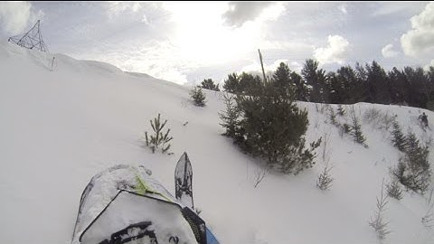 Polaris SKS 800 - Kealey braaapin the back country!