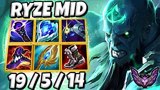 Ryze vs Yasuo [ MID ] Patch 14.9 Korea Master ✅