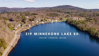 Peaceful & Private - Lakefront Cabin 250' Waterfront Minnehonk Lake, Mount Vernon, Maine by Douglas Team - Lakehome Group Real Estate 19,246 views 2 years ago 4 minutes, 39 seconds