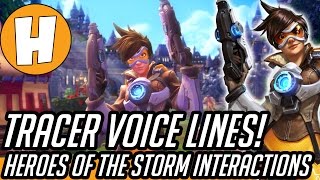 Overwatch - New Tracer Voicelines And Interactions Heroes Of The Storm