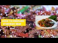 HOW TO PREPARE STIR FRIED BEEF || ORDINARY KITCHEN 🍽 || MILLY CHEBBY