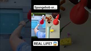Turned Into Spongebob?.. #spongebob #shorts #loudward #parody #aisponge