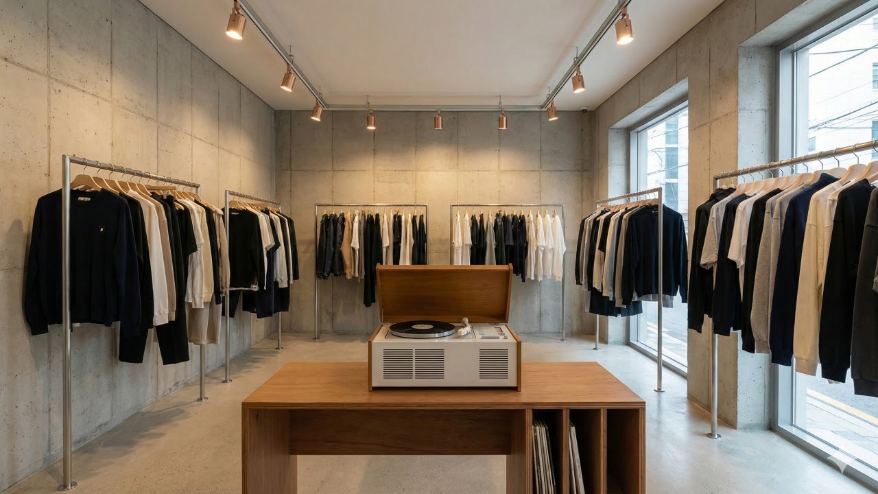 성수동 편집샵에서 흘러나오는 힙한 매장음악 🛍️ | 옷 고를 때 듣기 좋은 세련된 그루브 팝 (No Ads, 1시간)