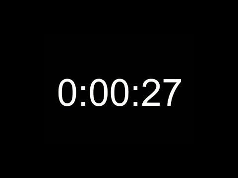27 seconds timer