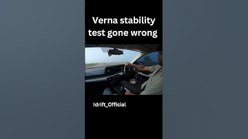 Verna 2024 stability test gone wrong #verna #newverna