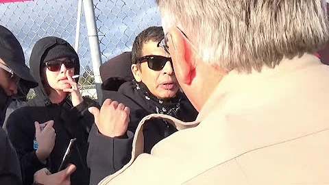 ANTIFA spitter Luis Marquez part 2 "obsession"