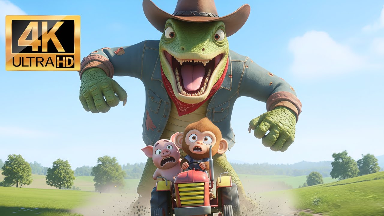 Monkey Cartoon | The Lizard’s Rampage – Learn from the Chaos