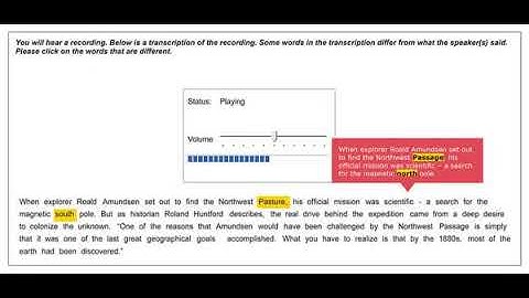 go transcript test audio