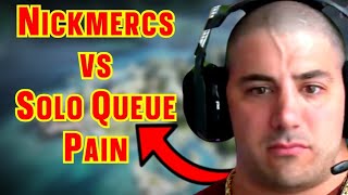 NICKMERCS SOLO QUEUE FROM BRONZE TO MASTER CHALLENGE