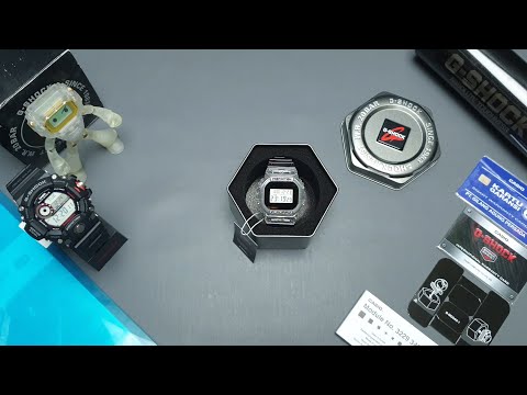 Unboxing & Cara setting Casio G-Shock DW-5600SK-1 (indonesia)