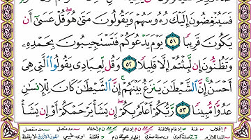 القران الكريم كامل بصوت الشيخ عبدالرحمن السديس-الجزء الخامس عشر