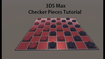 [3DS Max] Checker Pieces