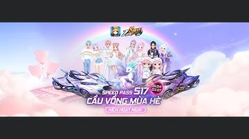 [Thách Là Chơi HTV7] Zingspeed Mobile 2022 (Cầu Vồng Mùa Hè) - Trải Nghiệm Xe A Cầu Vồng Rực Rỡ
