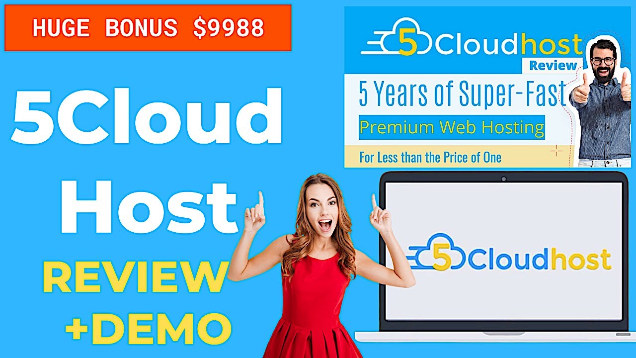 5CloudHost Review 🔥🔥🎁$10K Worth VIP Bonus🎁🔥🔥5 Years Reliable Webhosting for 1-Time Price🔥🔥