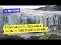 Гренландия: ледники, киты и северное сияние