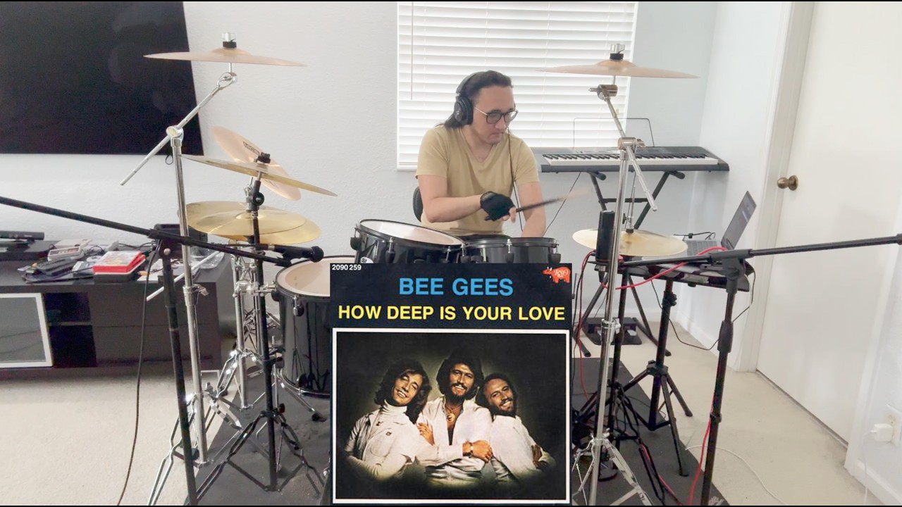 Bee Gees How Deep Is Your Love – Drum Cover