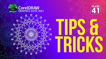 Tips & Tricks in CorelDraw 2021 Second Last Class | Class # 41 | Urdu / Hindi - One To Z Design