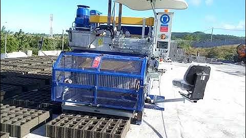 Mobile Hollow Block Machine | Zenith 913SC Egglayer Hollow Block Making Machine in Mauritius