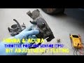 How To Replace & Calibrate Honda TPS (throttle position sensor) - Code 7 Check Engine Light