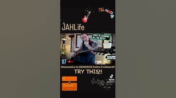 Mnemonics to MEMORIZE Entire Fretboard!! TRY THIS!! • On YouTube: JAHLife • The ART of Sucking