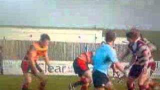 dewsbury rams cosgrove try vs batley. 2011