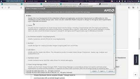 AMD Unified  Installation Vivado Vitis Part 1