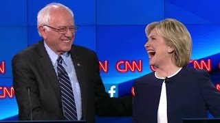 (Democratic Debate) Sanders: 'People are sick of hearing about Clinton's emails'