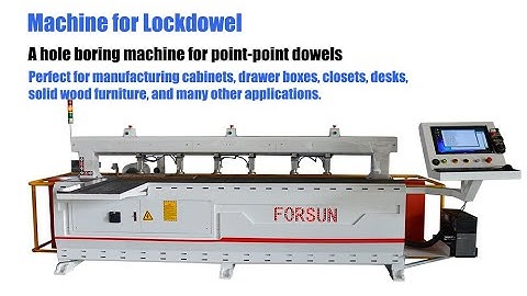 Side drilling router machine for cabinet, door lock and slot working