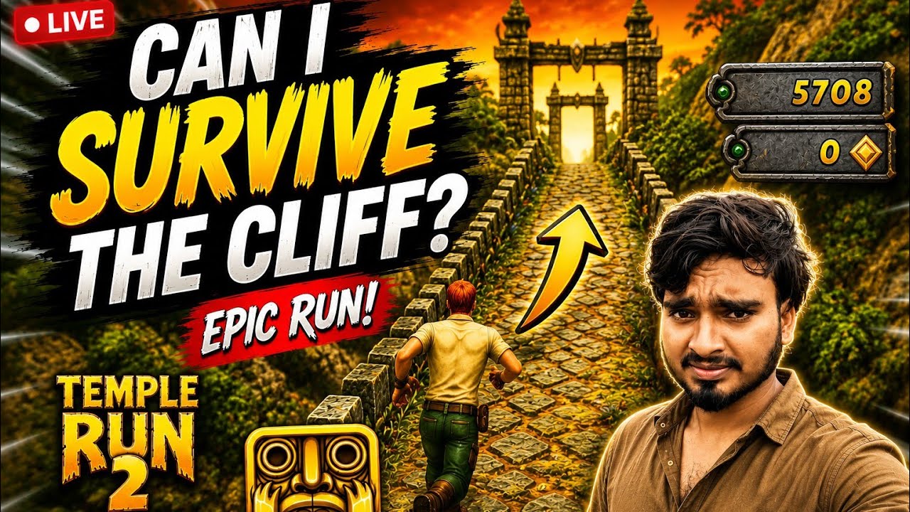 Nonstop Run Mode - Android mobile game TEMPLE RUN 2 - YouTube