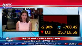 DEEP DIVE: Stock Market Plummets On Trade War Concerns