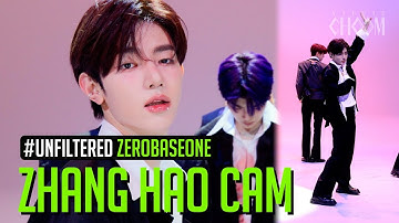 [UNFILTERED CAM] ZEROBASEONE ZHANG HAO(장하오) 