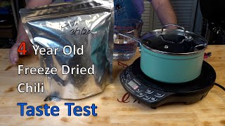 4 Year Old Freeze Dried Chili Taste Test Ep353