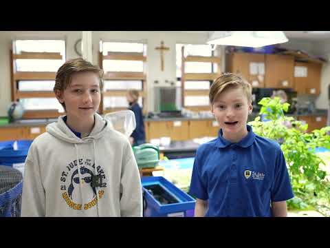 Aquaponics Lab at St. Jude of the Lake Catholic School