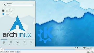 How to install GUI in Arch Linux - Desktop Environment KDE