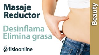 Cómo hacer un masaje reductor de vientre o abdomen (deshinchar y eliminar grasa)