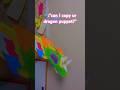 Quick short with cloudly! :3 #dragonpuppeteer #new #dragonpupet #dragon #art #subscribe #artist #fyp