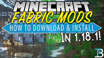 How To Download & Install Fabric in Minecraft (1.18.1 Fabric Mods!)