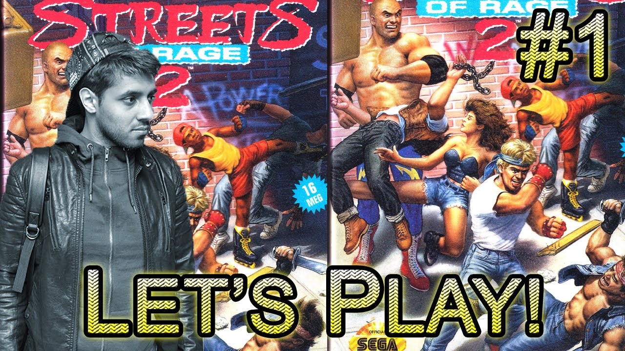 Let's Play! Streets of Rage 2 - Stage 1 (WakasHussain)