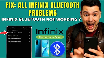 How To Fix Bluetooth Problem Infinix Android || Infinix Bluetooth Not Working Issues [Solved]
