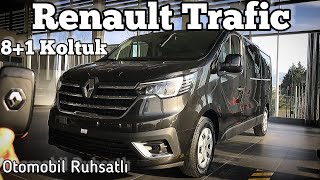 Yeni Renault Trafic 8+1 Koltuk 2.0 dci 170 bg 6 Edc I Otomobil Ruhsatlı