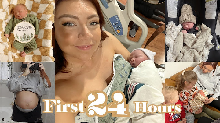 First 24 Hours With A Newborn: Bringing Baby Home, Sibling Introduction & Postpartum Update!