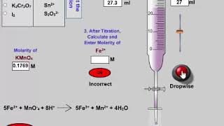 Simulation   www chem iastate  edu Redoxreationen   Manganometrische Bestimmung von Fe II