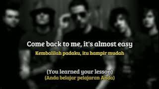 Avenged Sevenfold~Almost Easy (Lirik Terjemah)