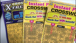 Huge Profit!!😱😱🍀Wins! Wins!!🍀Xtreme Crosswords and Instant prize Crooswords 🍀🍀🤑🤑