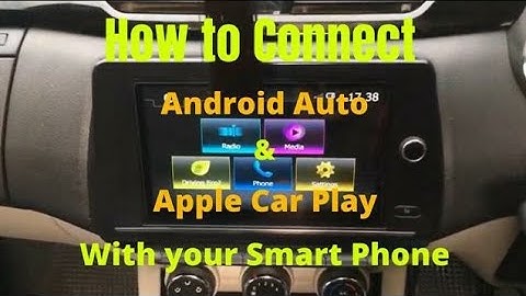 How to connect android auto and apple car play in triber car explain in hindi | yogi tech