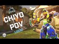 Chiyo pov runaway vs team falcons  owcs korea  day 1