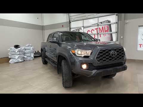 GREY 2021 Toyota Tacoma TRD Off Road Premium Review Sherwood Park AB